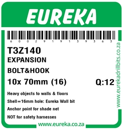 T3Z140 - Expansion Bolt -T3Z140_Label_T
